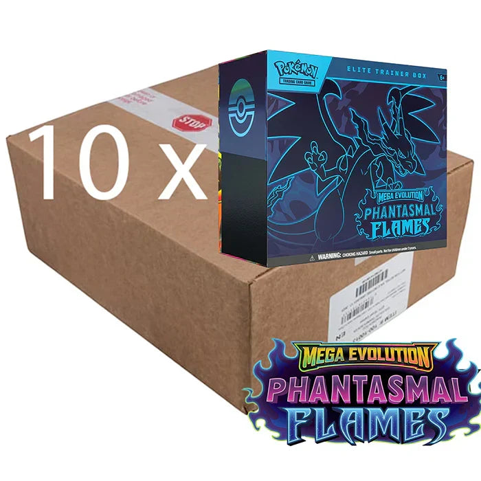 Pokemon TCG: Phantasmal Flames ETB Sealed Case