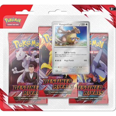 Pokemon TCG: Destined Rivals 3-Pack Blister