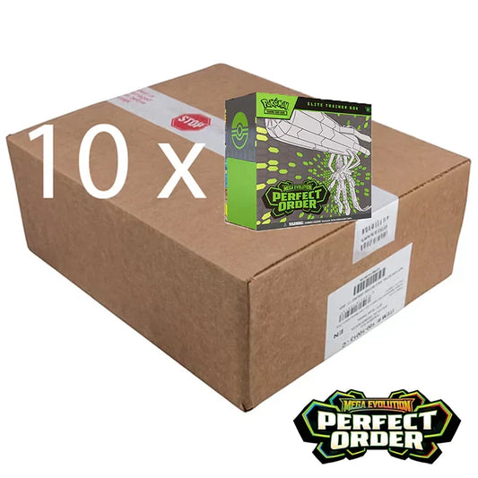 Pokemon TCG: Perfect Order ETB Sealed Case