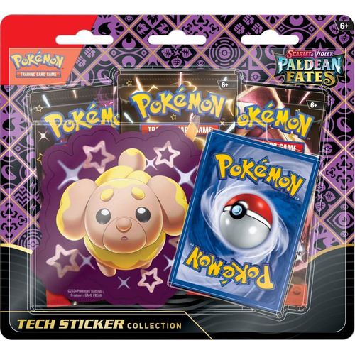 Pokemon TCG: Paldean Fates Tech Sticker Collection